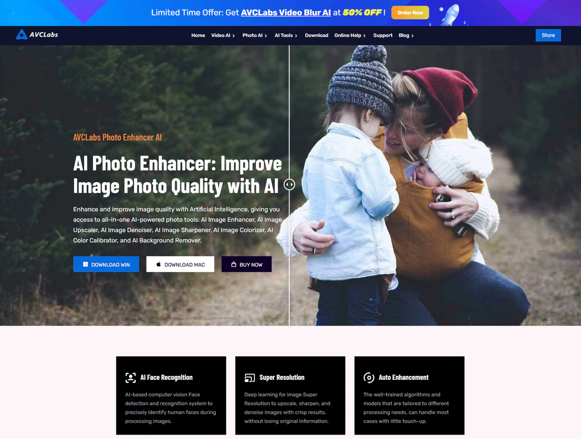 AVCLabs Photo Enhancer AI 简介