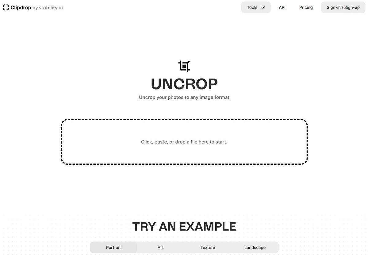 Uncrop 