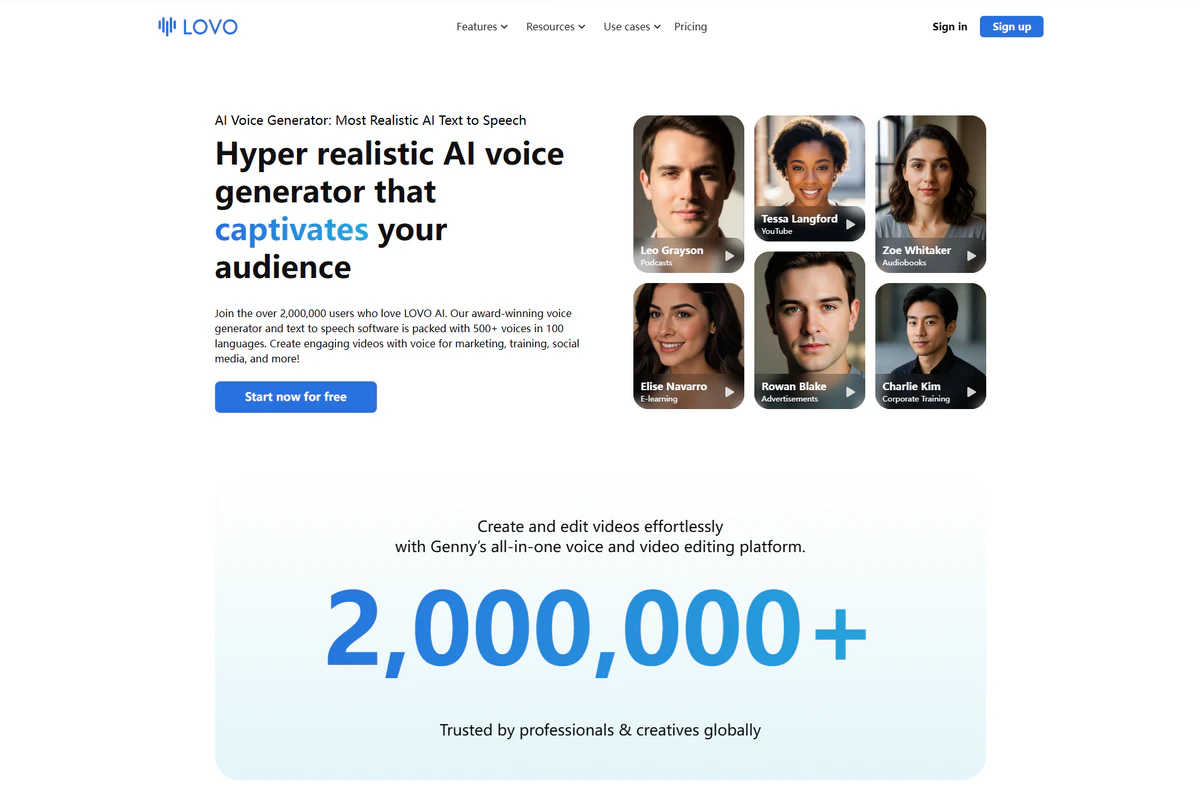 LOVO AI 简介