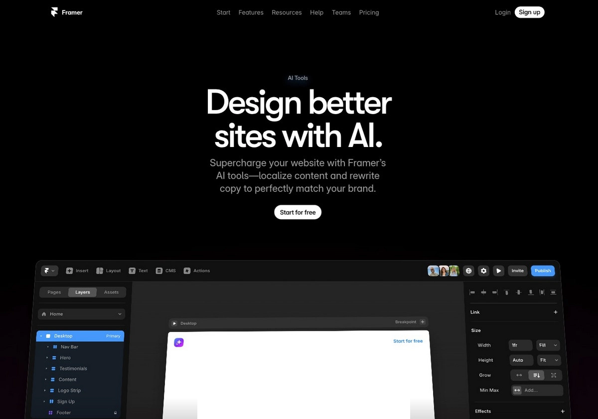 Framer AI 简介